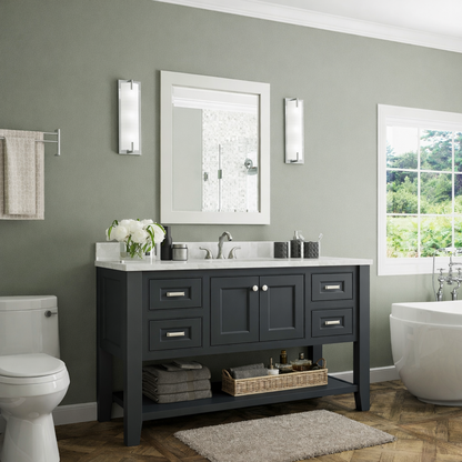 54-inch Trenton Furniture Vanity Bathroom Cabinet