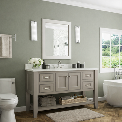 54-inch Trenton Furniture Vanity Bathroom Cabinet