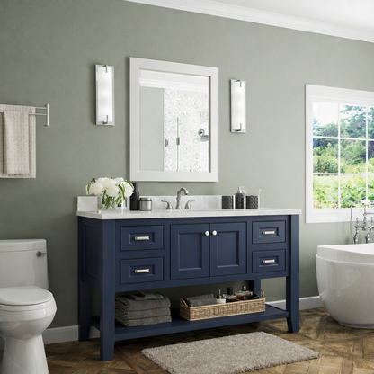 54-inch Trenton Furniture Vanity Bathroom Cabinet