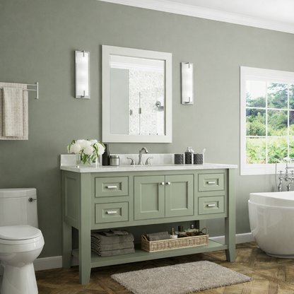 54-inch Trenton Furniture Vanity Bathroom Cabinet