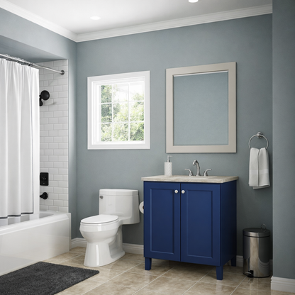 24-inch Trenton Tapered Legs Vanity Bathroom Cabinet